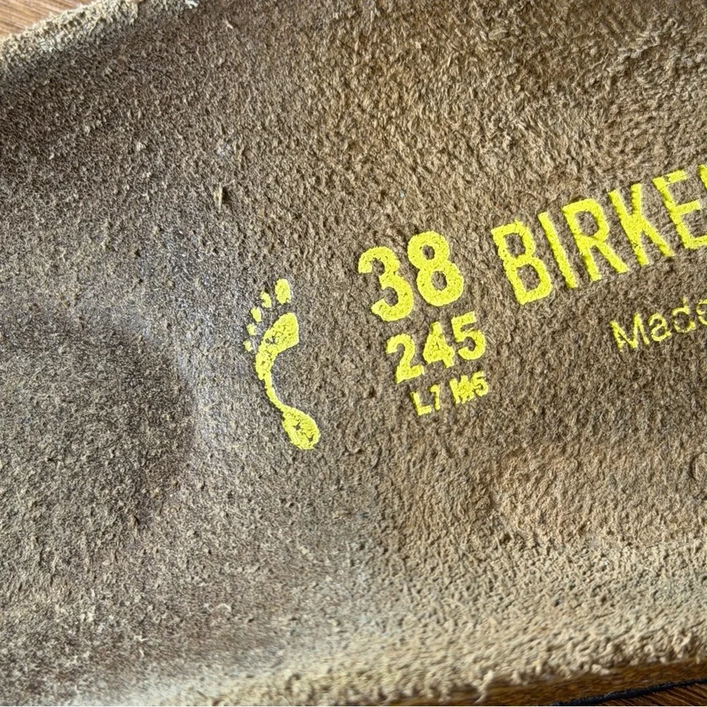 Birkenstock Madrid Blue Slides Sandals Women’s Size 7‎ (38) Shoes